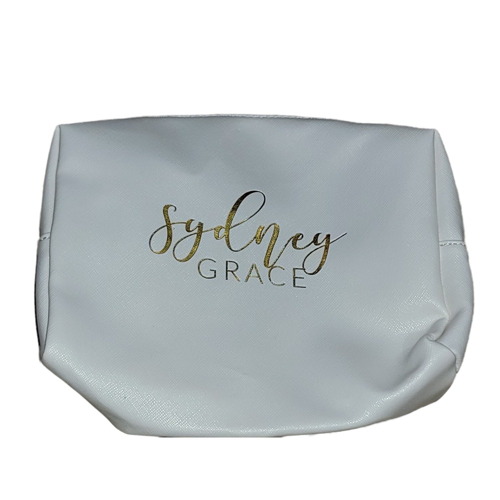 New‎ Sydney Grace White Makeup Bag